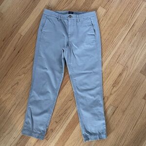 J. Crew Women’s Gray High Rise Girlfriend Chinos